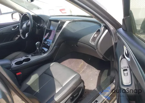 2016 Infiniti Q50 3.0T Premium from USA, damaged, VIN JN1EV7APXGM304437